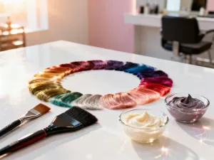 Opakowanie peelingu enzymatycznego Onlybio na marmurowym blacie z widoczną żelową konsystencją produktu.